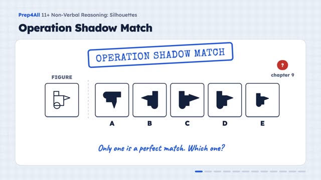 Silhouettes: opening of the video lesson