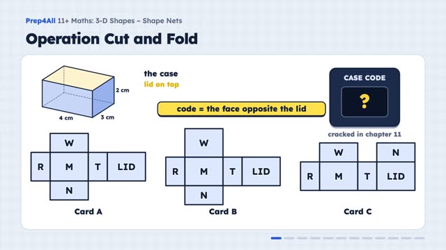 3D Shapes – Shape Nets: opening of the video lesson