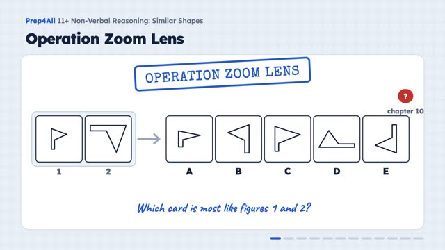 Similar Shapes: opening of the video lesson