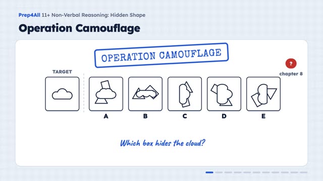 Hidden Shape: opening of the video lesson