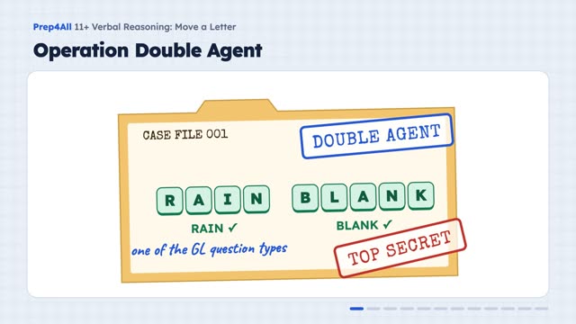 Move a Letter: opening of the video lesson